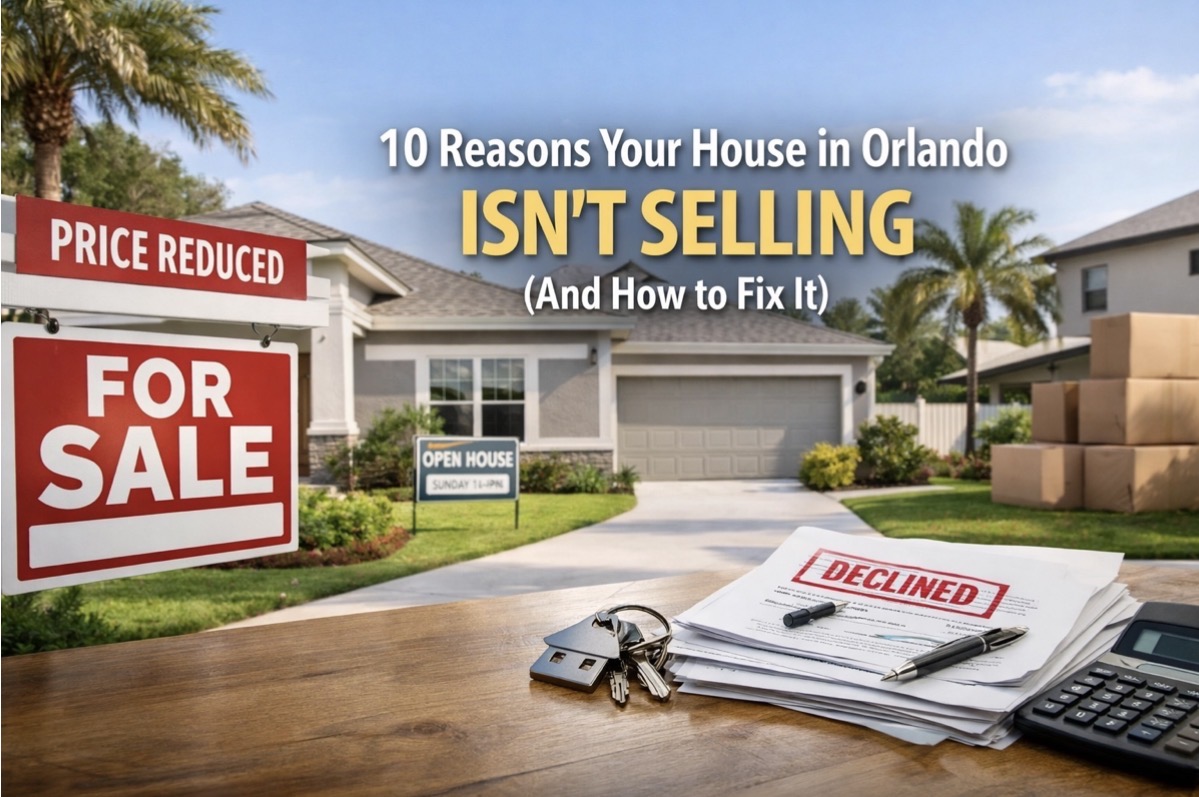 10 Reasons Your House in Orlando Isn’t Selling (And How to Fix It)